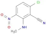 6-Chloro-2-(methylamino)-3-nitrobenzonitrile