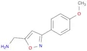 [3-(4-Methoxyphenyl)-5-isoxazolyl]methanamine