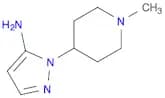 1-(1-Methylpiperidin-4-yl)-1H-pyrazol-5-amine
