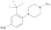 4-(4-Methyl-piperazin-1-yl)-3-trifluoromethyl-phenylamine