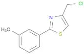 4-(Chloromethyl)-2-(3-methylphenyl)-1,3-thiazole