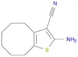 2-Amino-4,5,6,7,8,9-hexahydrocycloocta[b]thiophene-3-carbonitrile