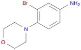 3-Bromo-4-(morpholin-4-yl)aniline