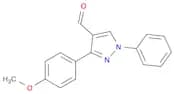 3-(4-Methoxyphenyl)-1-phenyl-1H-pyrazole-4-carbaldehyde