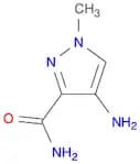 1H-Pyrazole-3-carboxamide,4-amino-1-methyl-(9CI)