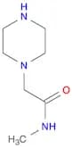N-Methyl-2-piperazin-1-ylacetamide