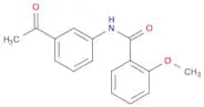 N-(3-Acetylphenyl)-2-methoxybenzamide