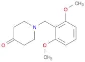 1-(2,6-Dimethoxybenzyl)piperidin-4-one