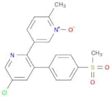 5-Chloro-6'-Methyl-3-[4-(Methylsulfonyl)phenyl]-2,3'-bipyridine 1'-Oxide
