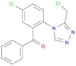 5-Chloro-2-(3-chloromethyl-4H-1,2,4-triazol-4-yl)-benzophenone