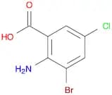 Benzoic acid, 2-aMino-3-broMo-5-chloro-