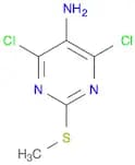 4,6-Dichloro-2-(methylthio)-5-pyrimidineamine