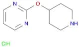 2-(Piperidin-4-yloxy)pyrimidine hydrochloride