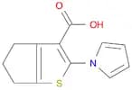 2-(1H-Pyrrol-1-yl)-5,6-dihydro-4H-cyclopenta[b]thiophene-3-carboxylic acid