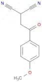 2-(2-OXO-2-(4-METHOXYPHENYL)ETHYL)MALONONITRILE