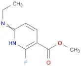 3-Pyridinecarboxylicacid,6-(ethylamino)-2-fluoro-,methylester(9CI)