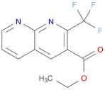 1,8-Naphthyridine-3-carboxylicacid,2-(trifluoromethyl)-,ethylester(9CI)