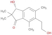 [R,(-)]-2,3-Dihydro-3-hydroxy-6-(2-hydroxyethyl)-2,2,5,7-tetramethyl-1H-indene-1-one