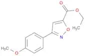 Ethyl 3-(4-methoxyphenyl)isoxazole-5-carboxylate