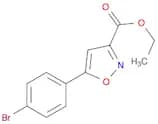 Ethyl 5-(4-bromophenyl)isoxazole-3-carboxylate