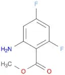 Benzoic acid, 2-amino-4,6-difluoro-, methyl ester (9CI)