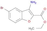 3-Amino-5-bromo-benzofuran-2-carboxylic acid ethyl ester