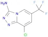 8-Chloro-6-(trifluoromethyl)[1,2,4]triazolo[4,3-a]pyridin-3-amine