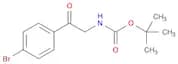 tert-Butyl n-[2-(4-bromophenyl)-2-oxoethyl]carbamate