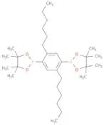 2,2'-(2,5-Dihexyl-1,4-phenylene)bis(4,4,5,5-tetramethyl-1,3,2-dioxaborolane)