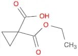 1,1-Cyclopropanedicarboxylic acid monoethyl ester