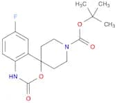 6-FLUORO-1,2-DIHYDRO-2-OXOSPIRO[4H-3,1-BENZOXAZINE-4,4'-PIPERIDINE]-1'-CARBOXYLIC ACID 1,1-DIMETHY…
