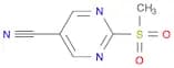 2-(Methylsulfonyl)pyrimidine-5-carbonitrile