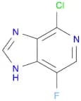 1H-Imidazo[4,5-c]pyridine,  4-chloro-7-fluoro-  (9CI)