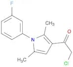 2-chloro-1-[1-(3-fluorophenyl)-2,5-dimethyl-1H-pyrrol-3-yl]ethanone