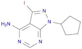 1-Cyclopentyl-3-iodo-1H-pyrazolo[3,4-d]pyrimidin-4-amine