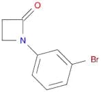 1-(3-Bromophenyl)azetidin-2-one