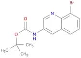 TERT-BUTYL 8-BROMOQUINOLIN-3-YLCARBAMATE