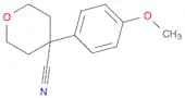 4-(4-Methoxyphenyl)tetrahydro-2H-pyran-4-carbonitrile
