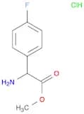 Methyl amino(4-fluorophenyl)acetate HCl