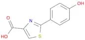 2-(4-Hydroxyphenyl)-1,3-thiazole-4-carboxylic acid