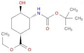 (1S,3R,4R)-3-(Boc-amino)-4-hydroxy-cyclohexanecarboxylic acid ethyl ester