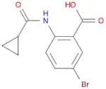 5-Bromo-2-[(cyclopropylcarbonyl)amino]benzoic Acid