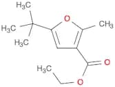 5-tert-Butyl-2-methyl-furan-3-carboxylic acid ethyl ester