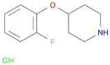 4-(2-fluorophenoxy)piperidine(HCl)