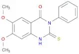 6,7-dimethoxy-3-phenyl-2-thioxo-2,3-dihydro-4(1H)-quinazolinone