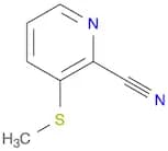 2-Pyridinecarbonitrile,3-(methylthio)-(9CI)