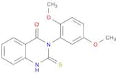 3-(2,5-dimethoxyphenyl)-2-sulfanyl-3,4-dihydroquinazolin-4-one