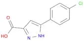 5-(4-Chlorophenyl)-1H-pyrazole-3-carboxylic acid