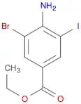 4-Amino-3-bromo-5-iodo-benzoic acid ethyl ester