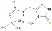 tert-Butyl ((4-methyl-5-thioxo-4,5-dihydro-1H-1,2,4-triazol-3-yl)methyl)carbamate